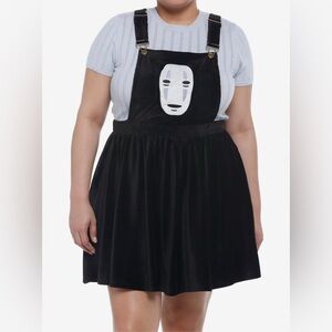 Studio Ghibli Spirited Away No-Face velvet skirtall
